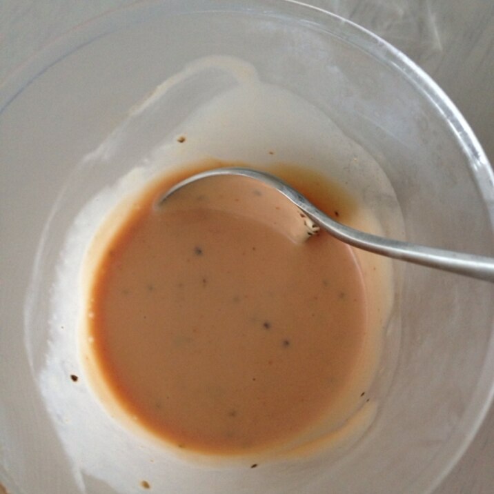 サウザンアイランドドレッシング レシピ 作り方 By さゆり0484 楽天レシピ